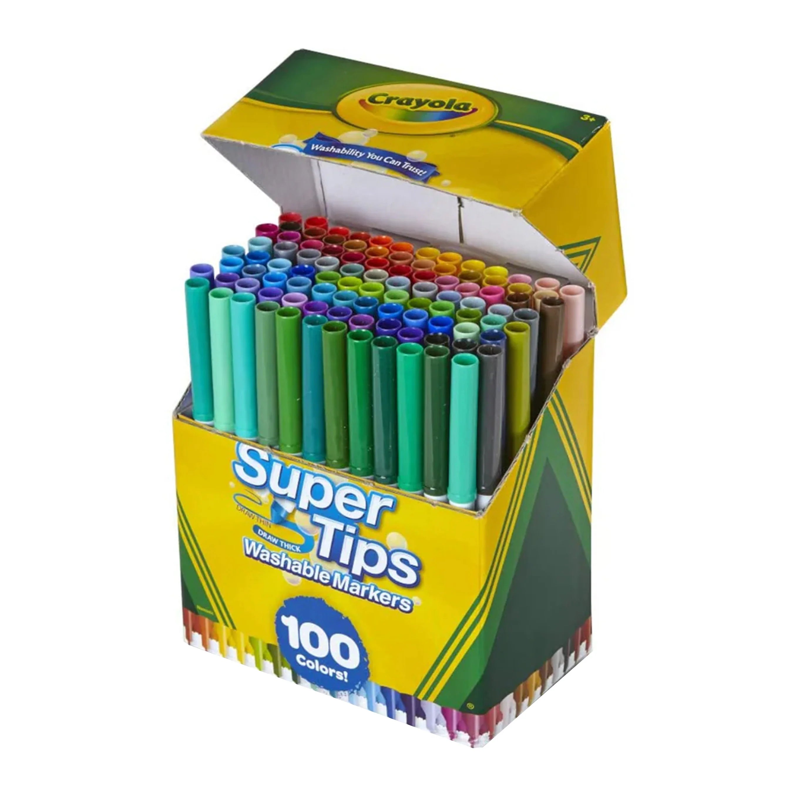 Marcadores Crayola Super Tips x 100