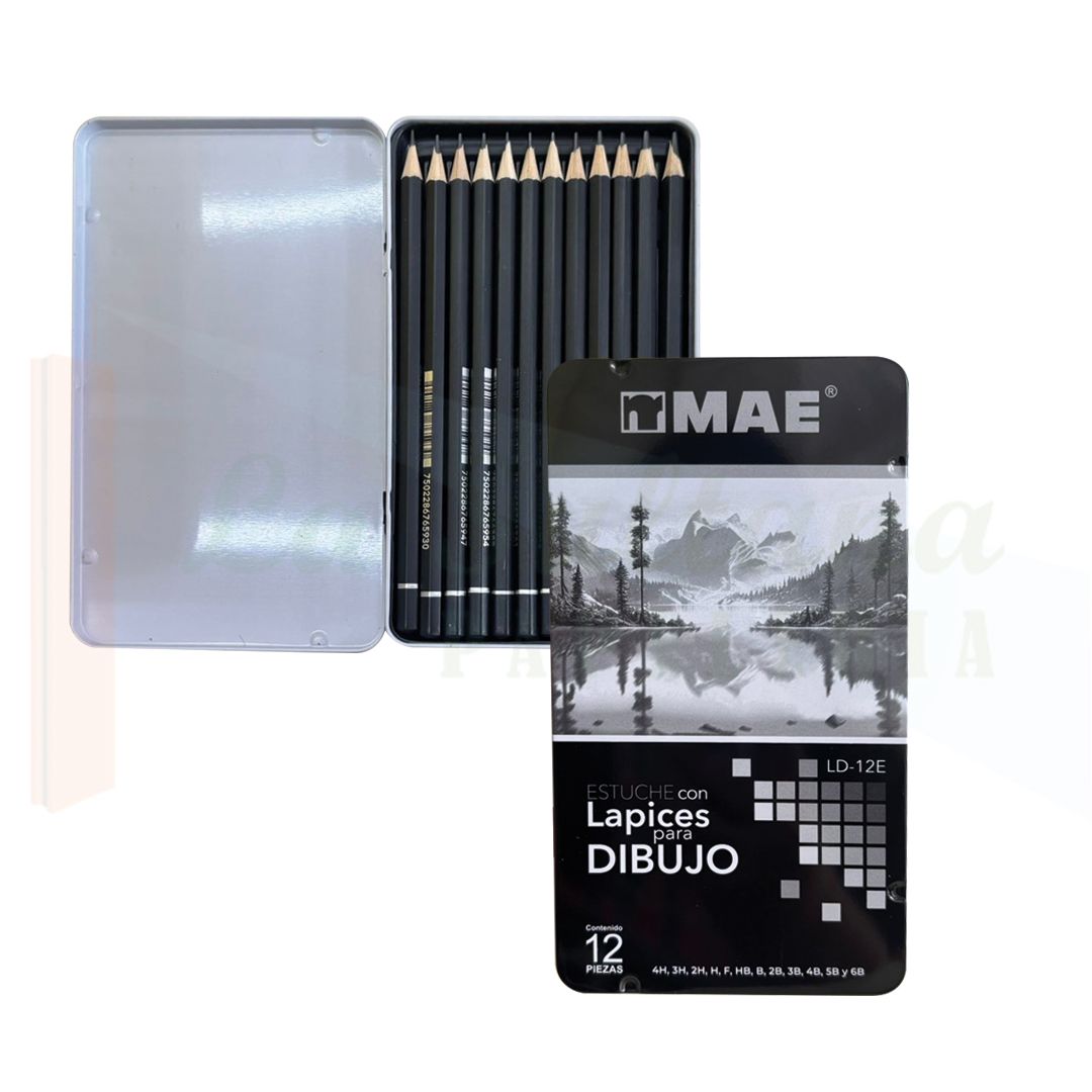 Lapiz MAE kit de dibujo x12