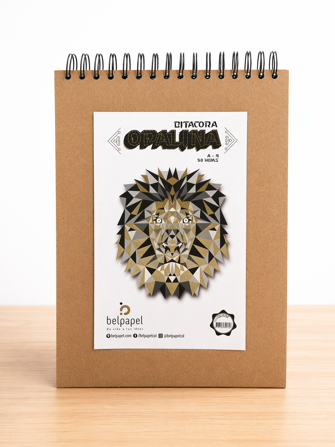 Bitácora Belpapeltamaño A4 cartulina opalina 50 hojas