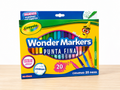 Plumones Crayola Wonder Markers x 20 Punta Fina Lavables