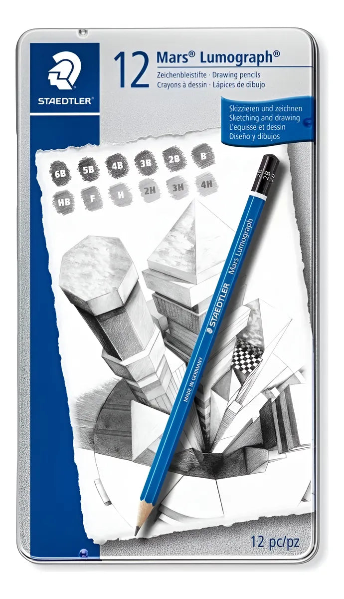 Lápiz Staedtler graduado x 12