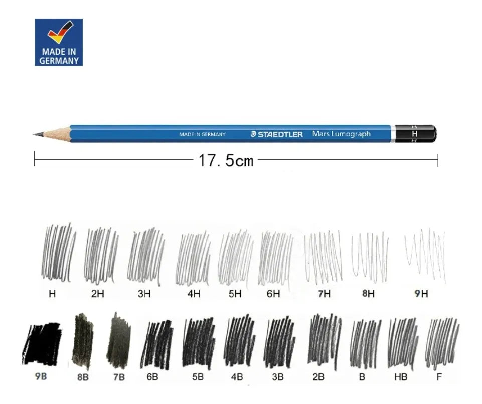 Lápiz Staedtler graduado x 12