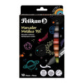 Marcadores Pelikan Metalizados x10