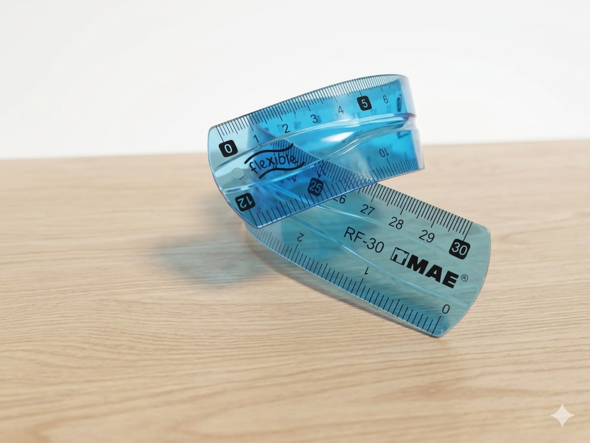 Regla MAE flexible de 30 cm