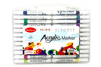 Marcadores Touch Rucai acrilicos x 48
