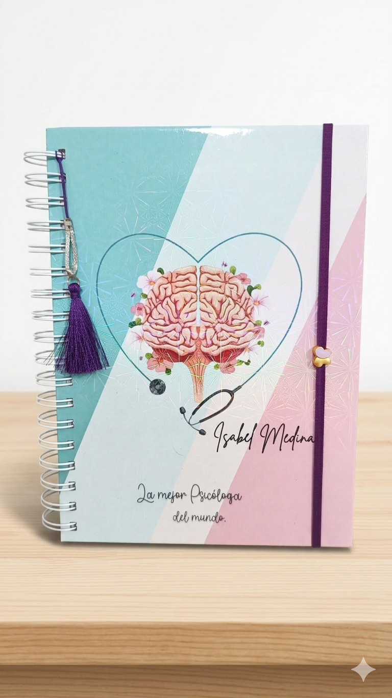 Cuaderno personalizado pasta dura 95