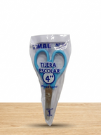 Tijeras MAE punta de roma 4"