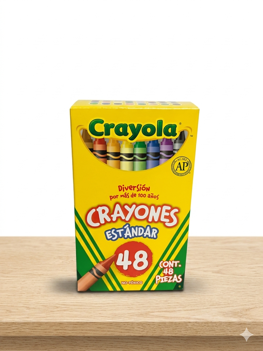 Crayones Crayola estandar x48