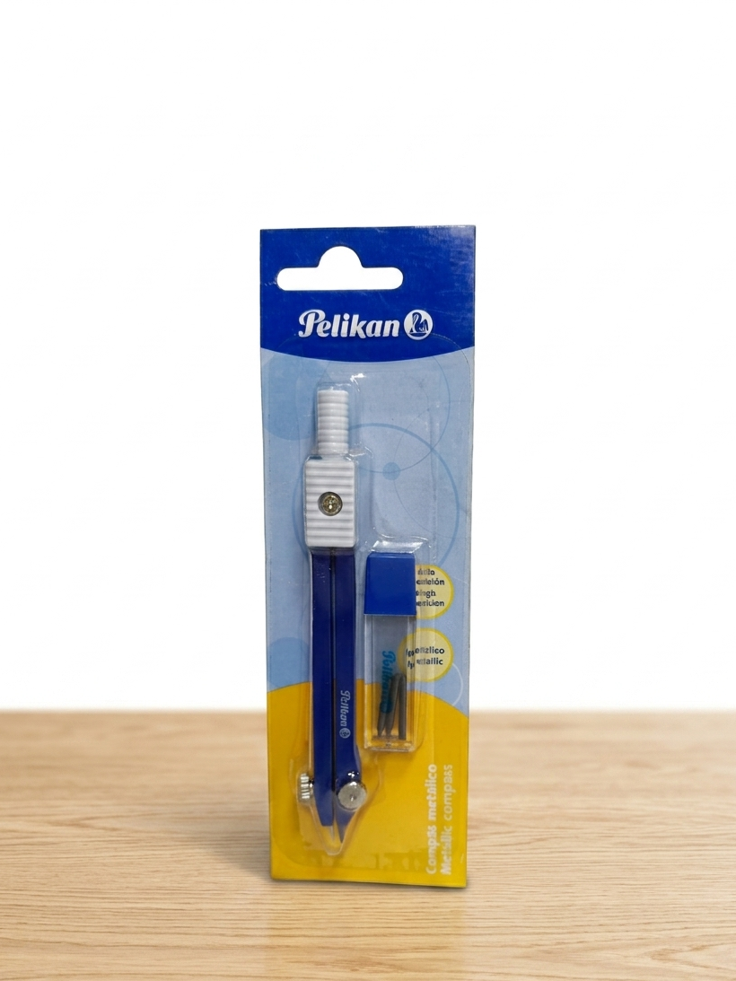 Compás Pelikan escolar metálico