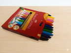 Crayones Faber Castell Jumbo grip borrables x11