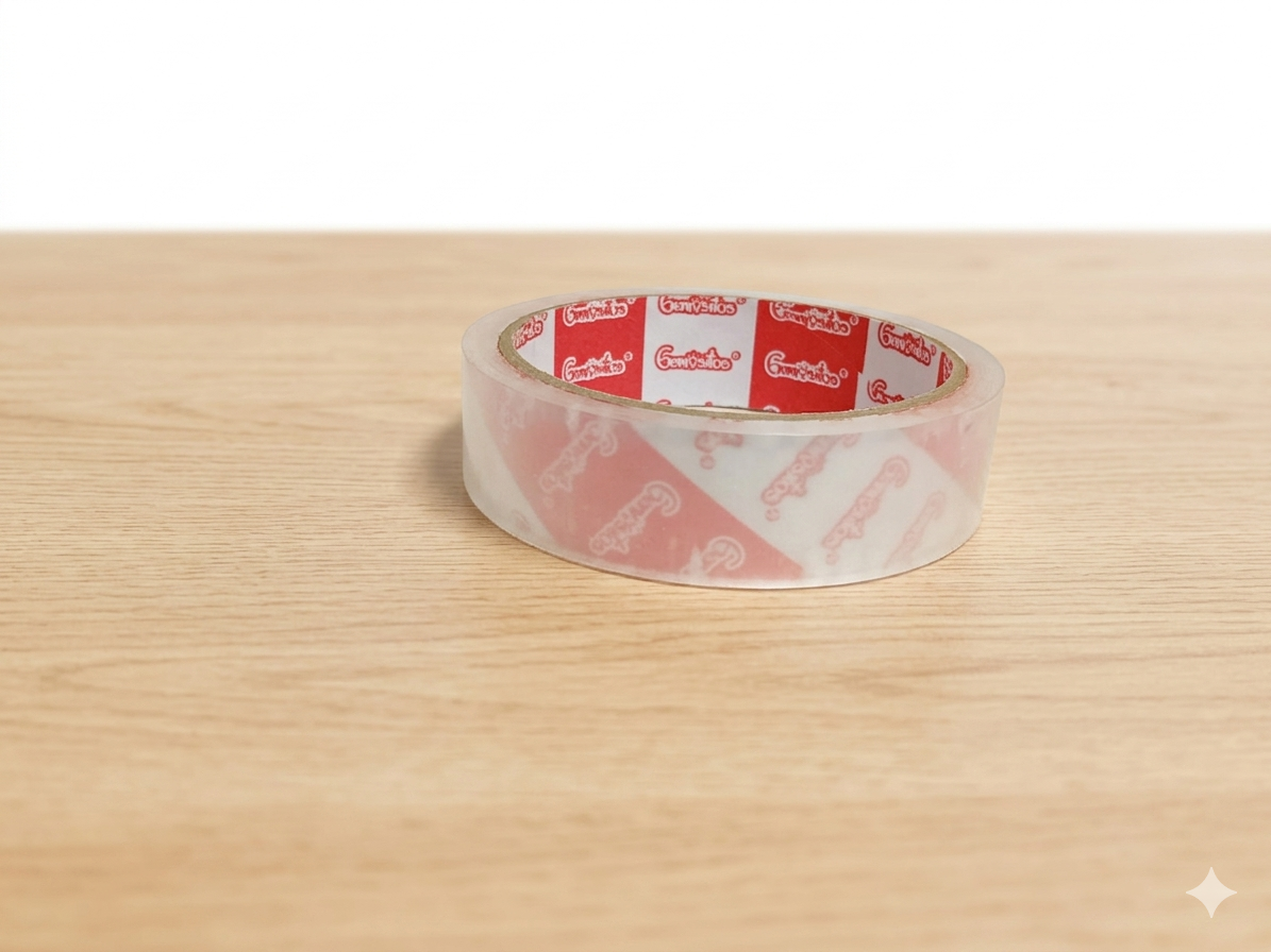 Cinta Geniositos transparente 40m x 24mm