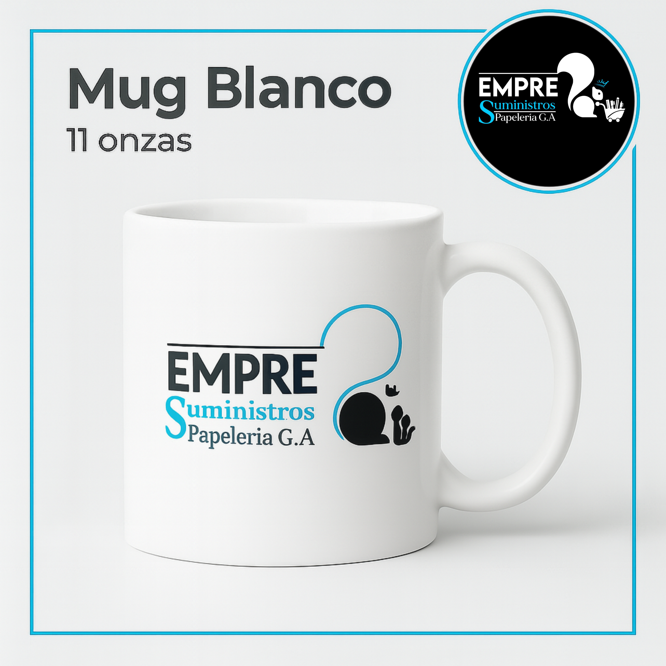 Mug Blanco 11 Onzas