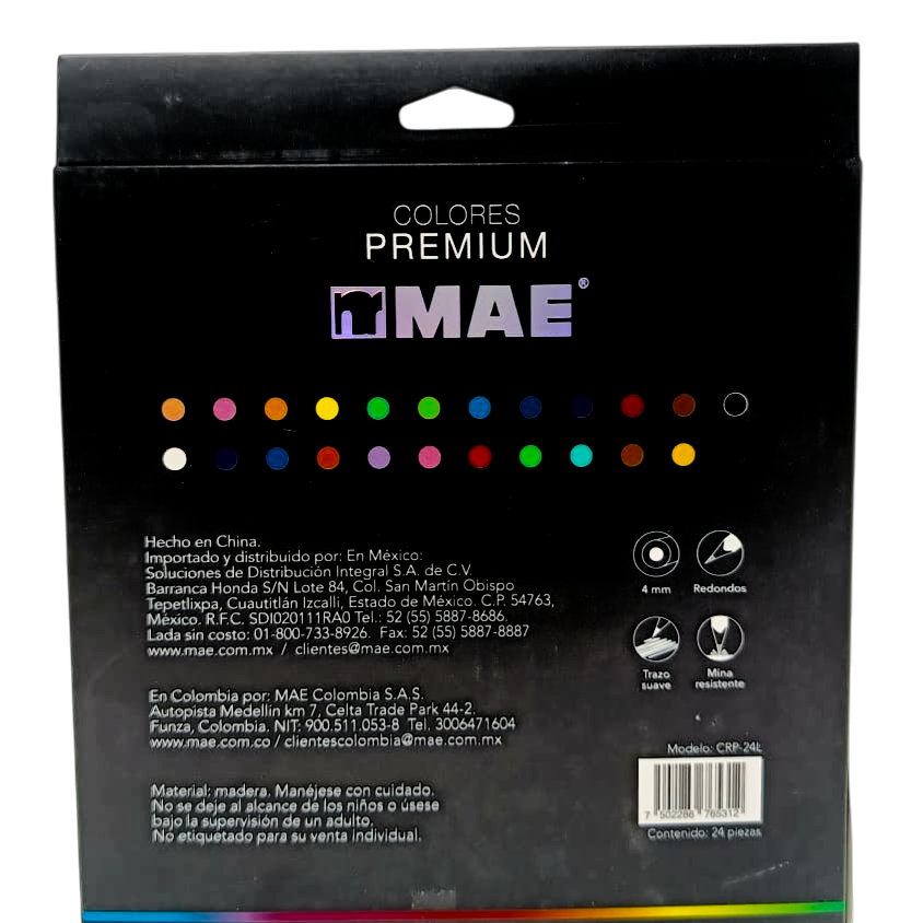 Colores MAE Premium x24