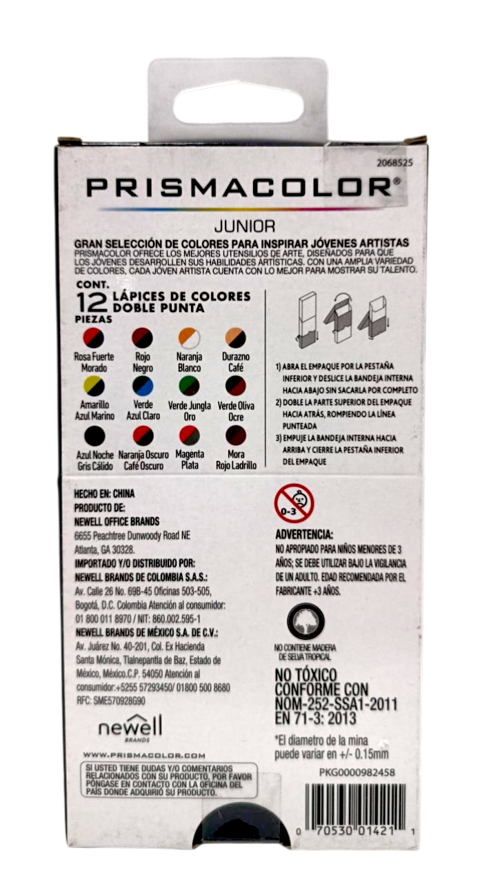 Colores Prismacolor Junior x24
