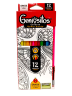 Colores Geniositos doble punta x 12