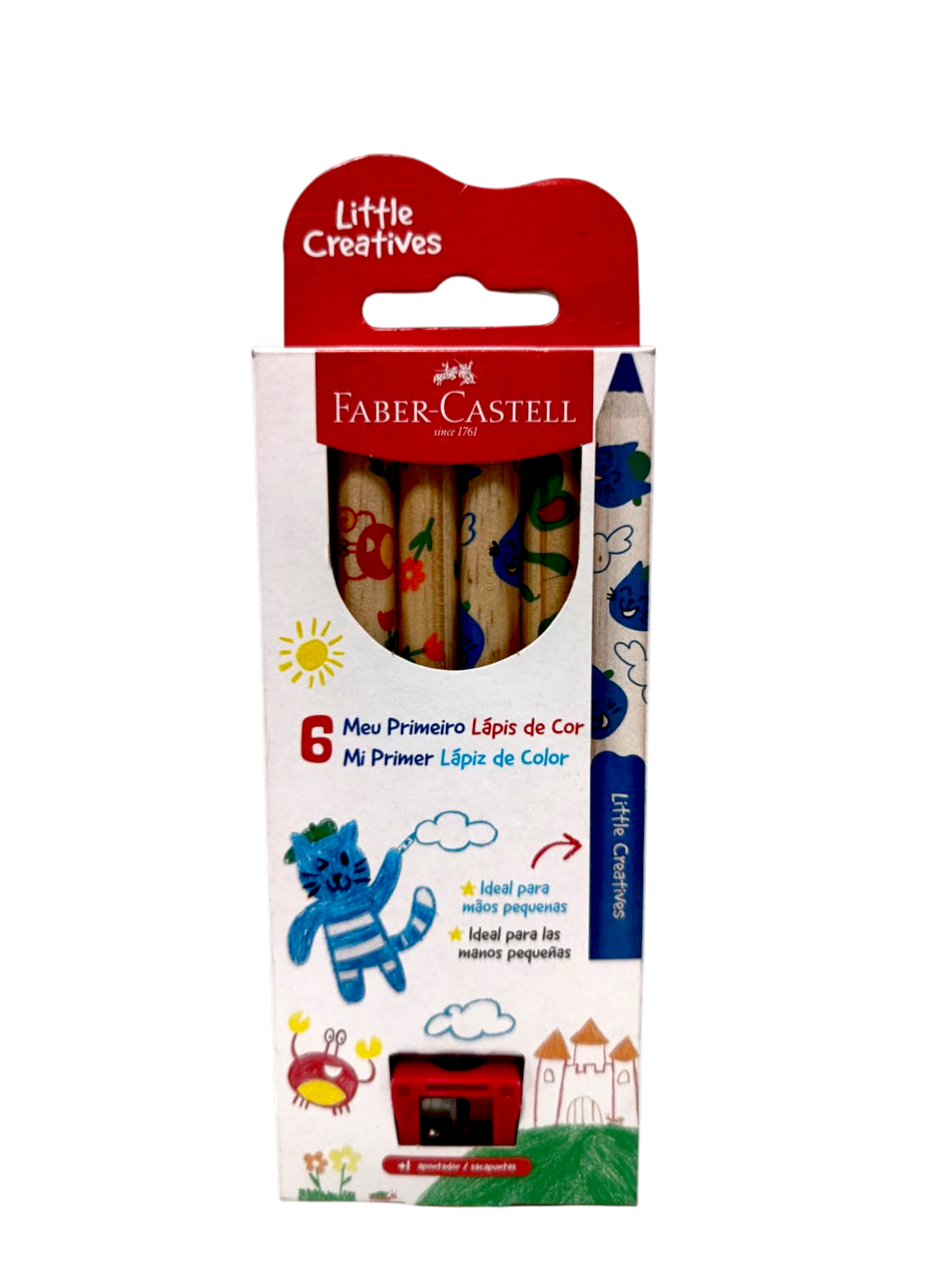 Colores Faber Castell little creatives x6