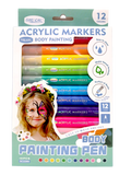 Marcadores Shu Cai Acrilicos Body Paint x12