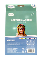 Marcadores Shu Cai Acrilicos Body Paint x12