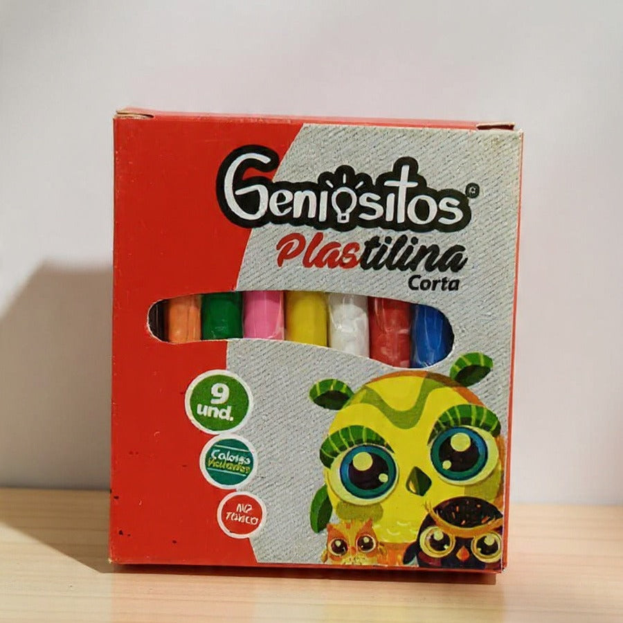 Plastilina Geniositos caja x9