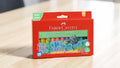 Plastilina Faber Castell colores pastel caja x 12