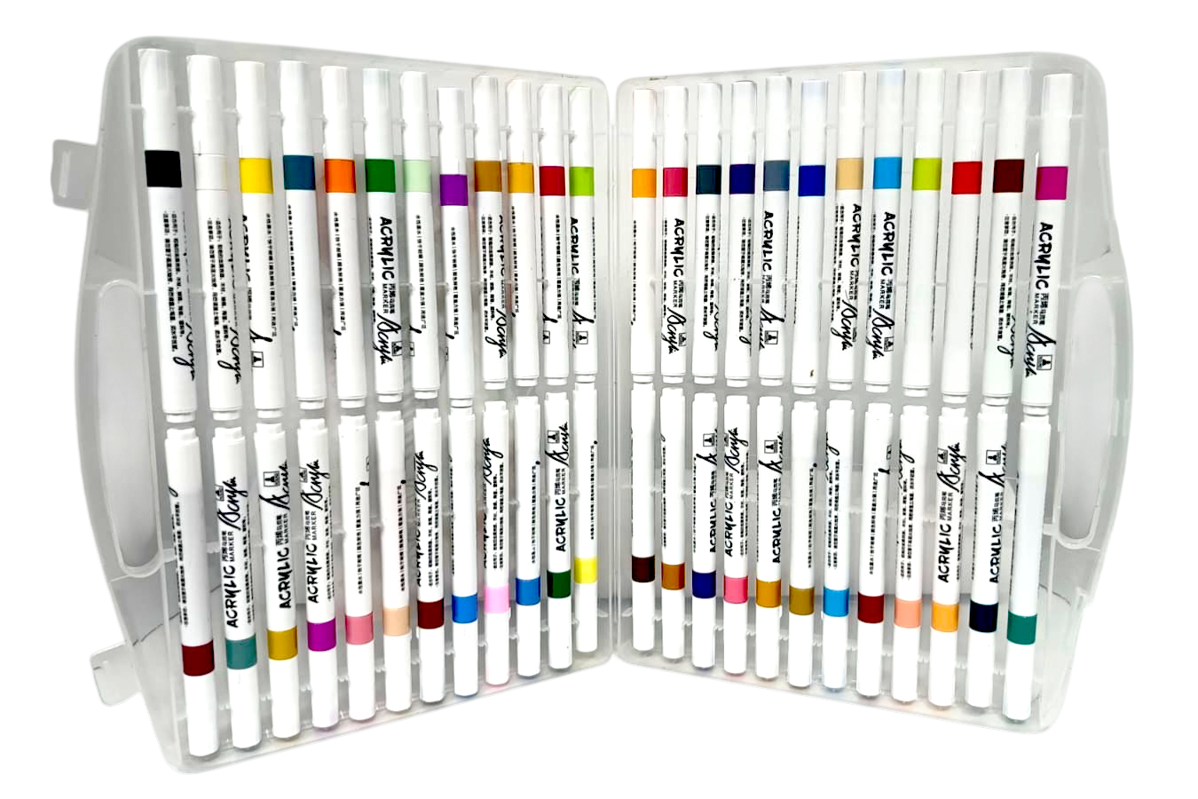 Marcadores Touch Rucai acrilicos x 48