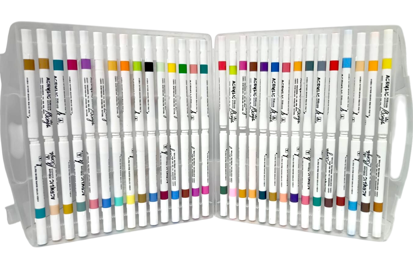 Marcadores Touch Rucai acrílicos x60