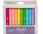 Resaltadores A-ink colores pastel x 12
