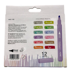 Resaltadores A-ink colores pastel x 12