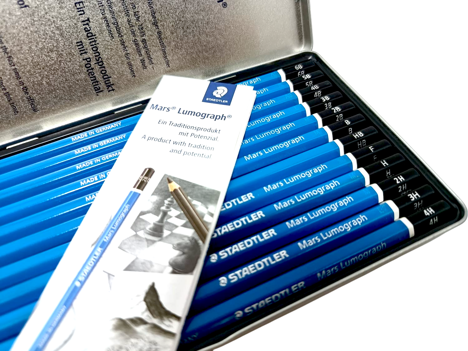 Lápiz Staedtler graduado x 12