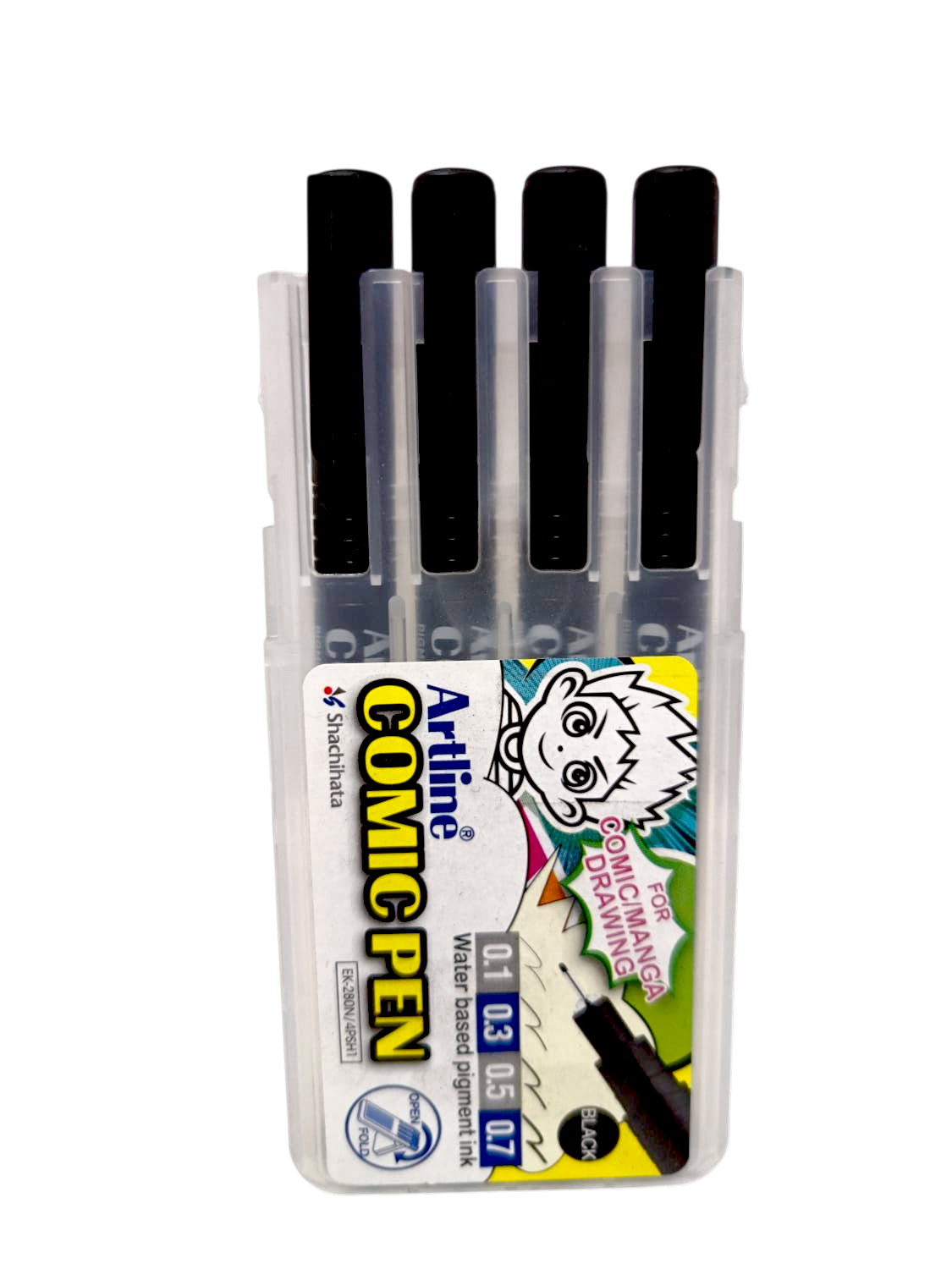 Rapidógrafo Artline Comic Pen x4