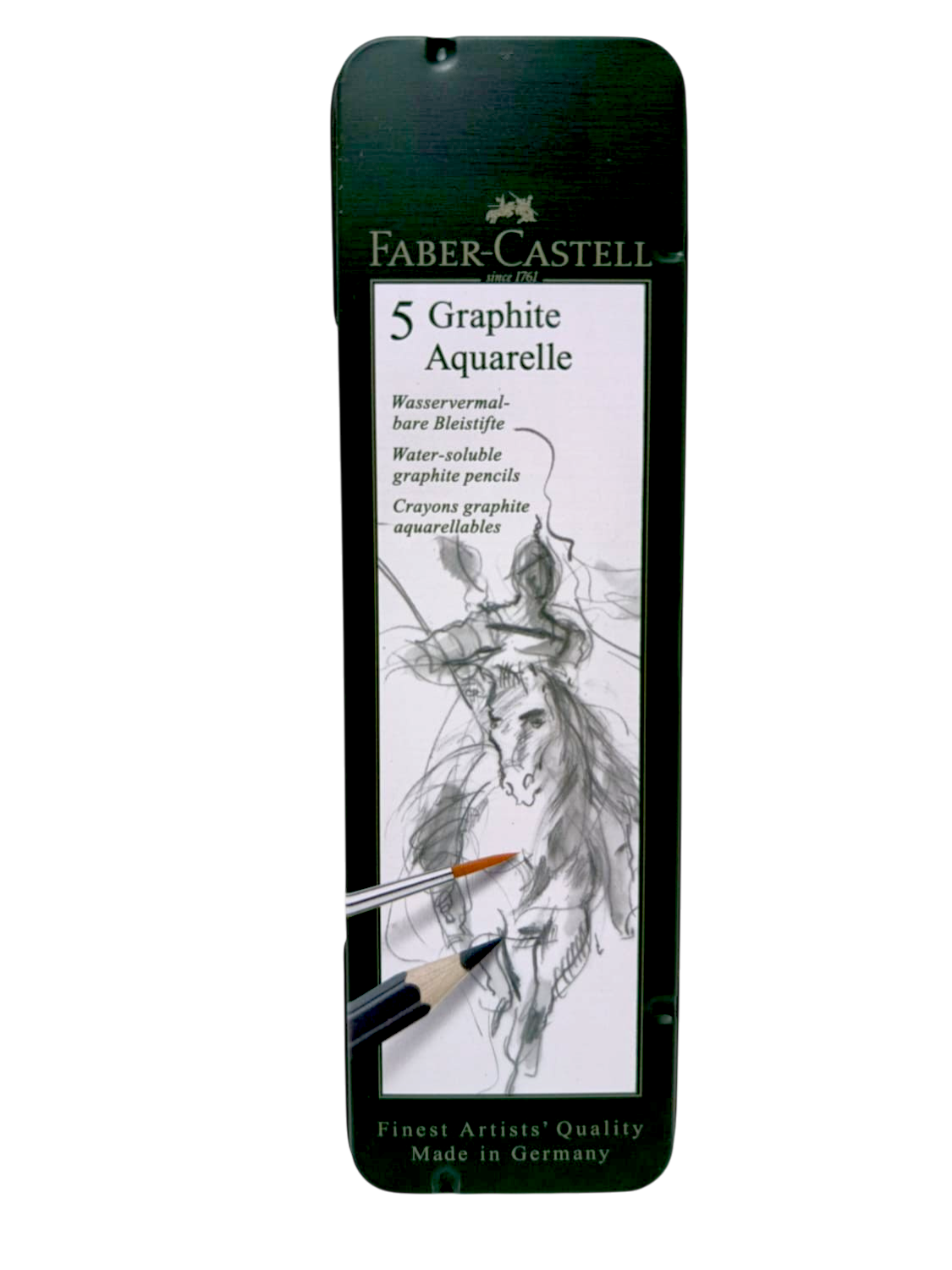 Lápices Faber Castell de Acuarela x5