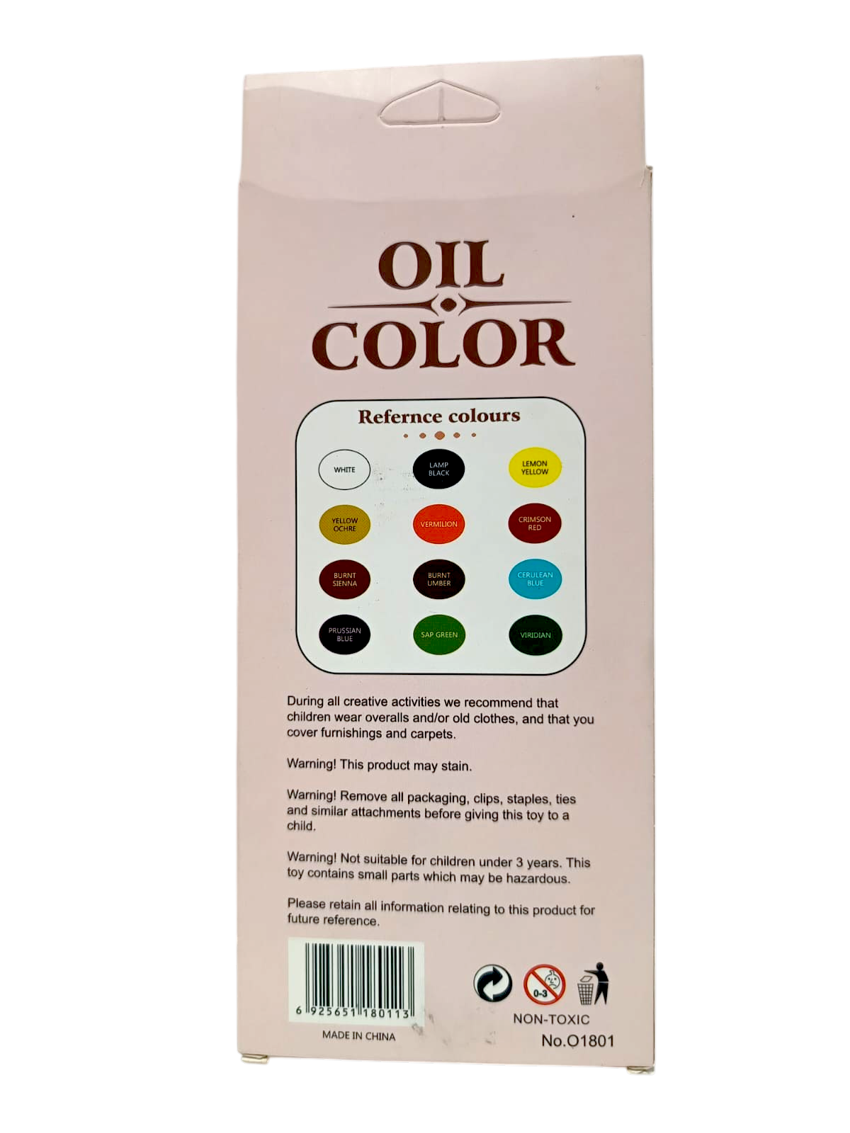 Oleos Unicolor Oil Color x12