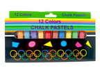 Tizas Chalk colores pastel x12