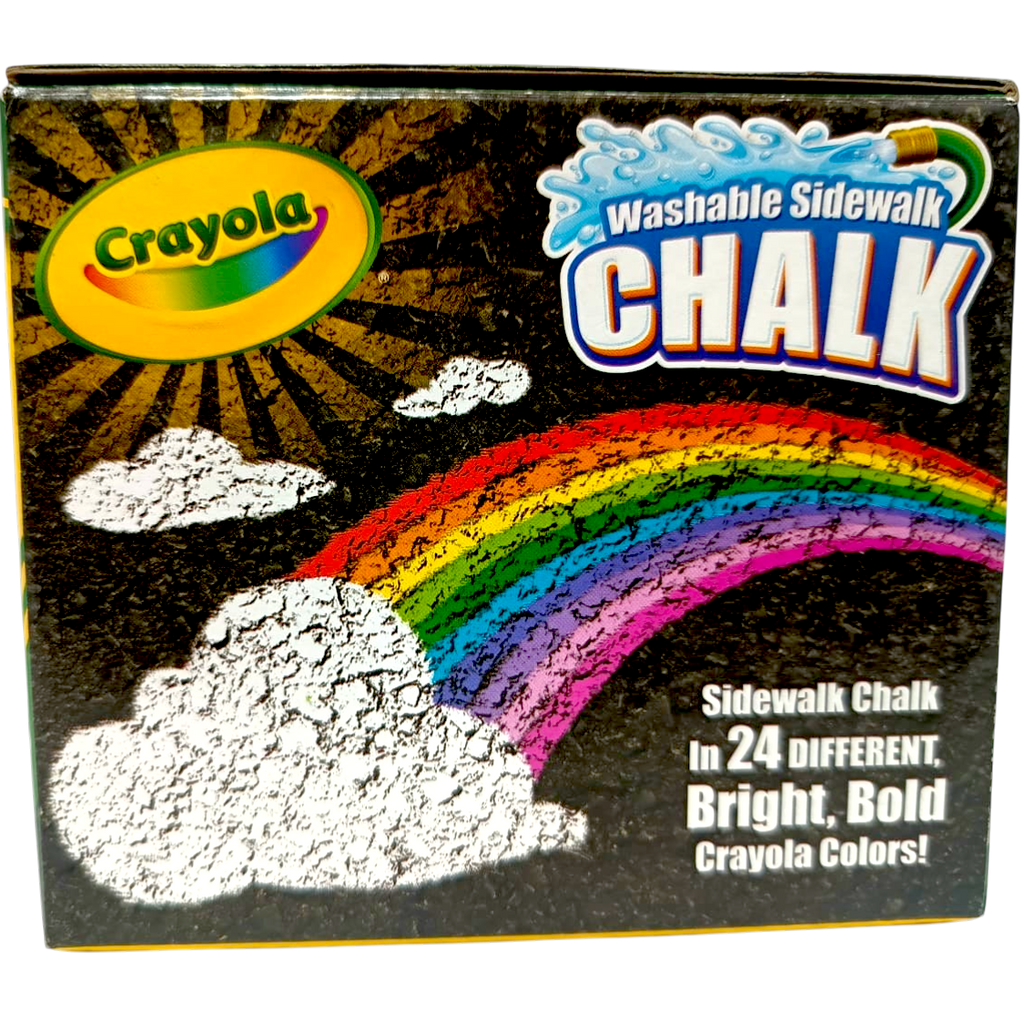 Tizas Crayola Chalk lavables x24
