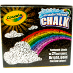 Tizas Crayola Chalk lavables x24