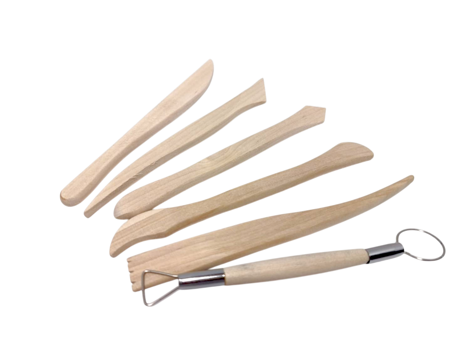 Espátulas Unicolor Modelado set x5