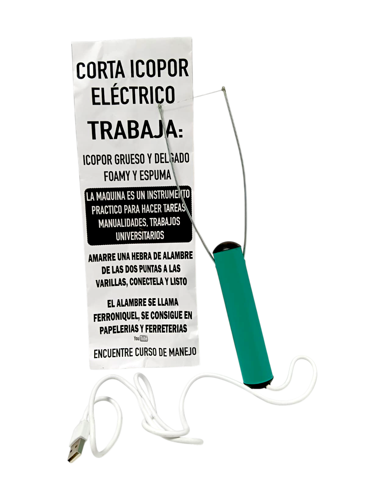 Cortador de Icopor eléctrico