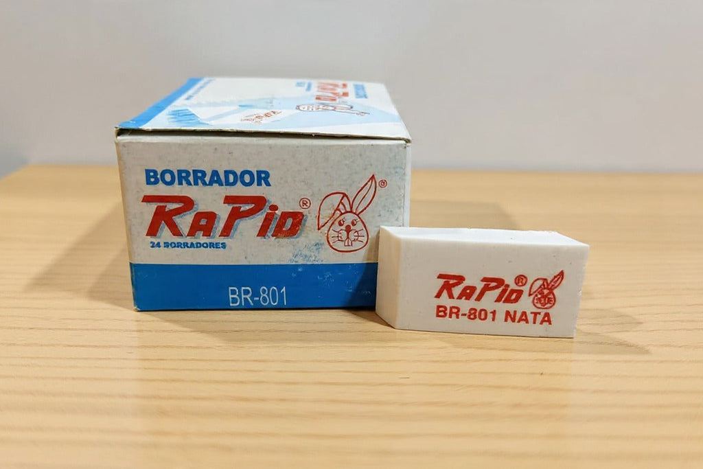 Borrador de nata Rapid Ref BR-801, caja x 24