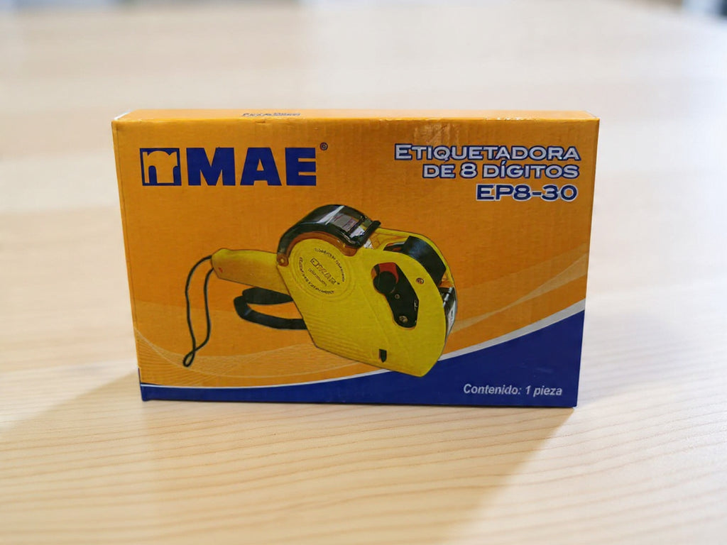 Tiqueteadora MAE EP8-30 de 8 Dígitos