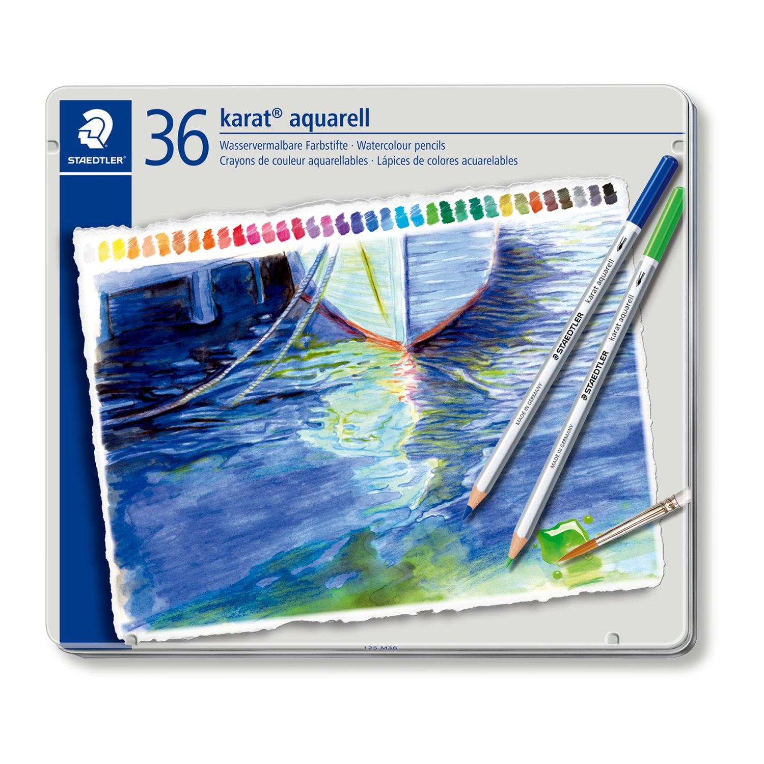 Colores Staedtler karat aquarell x36