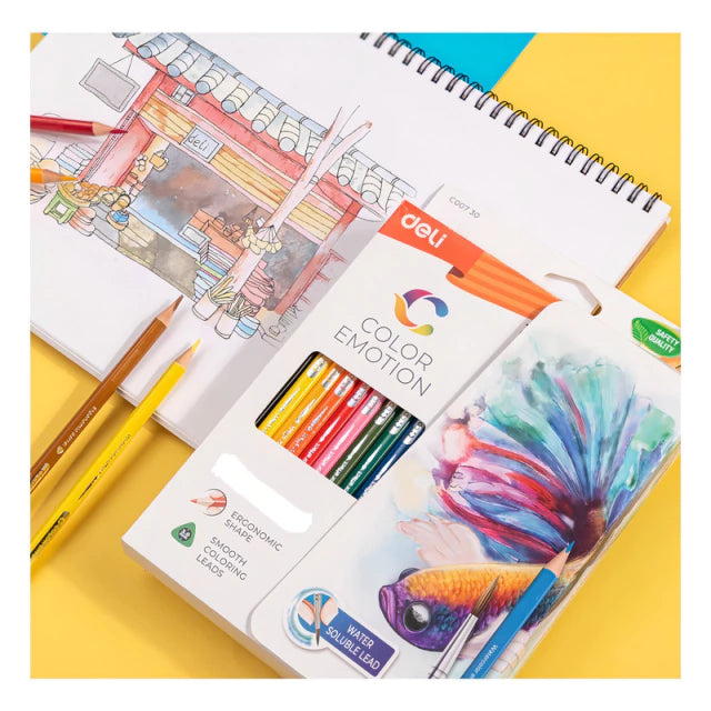 Colores Deli Emotion Profesional x36