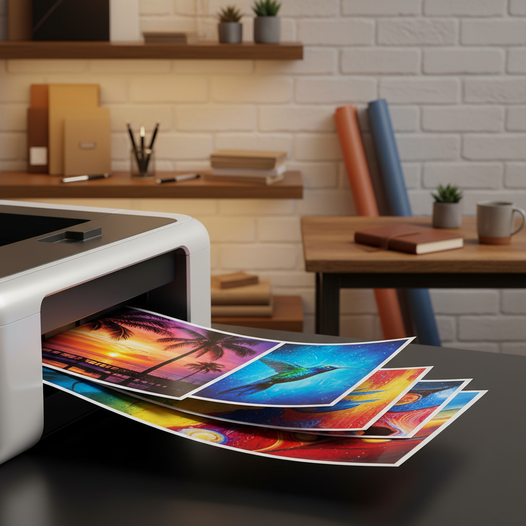 Impresión color Ink Jet papel fotográfico