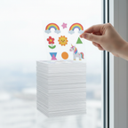 Impresión en papel fotográfico adhesivo transparente