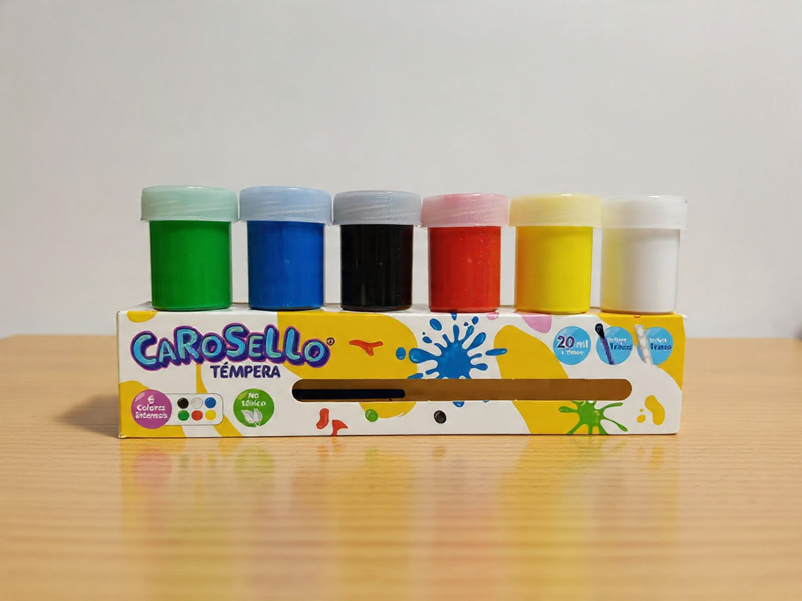 Pinturas Pelikan temperas Carosello x6