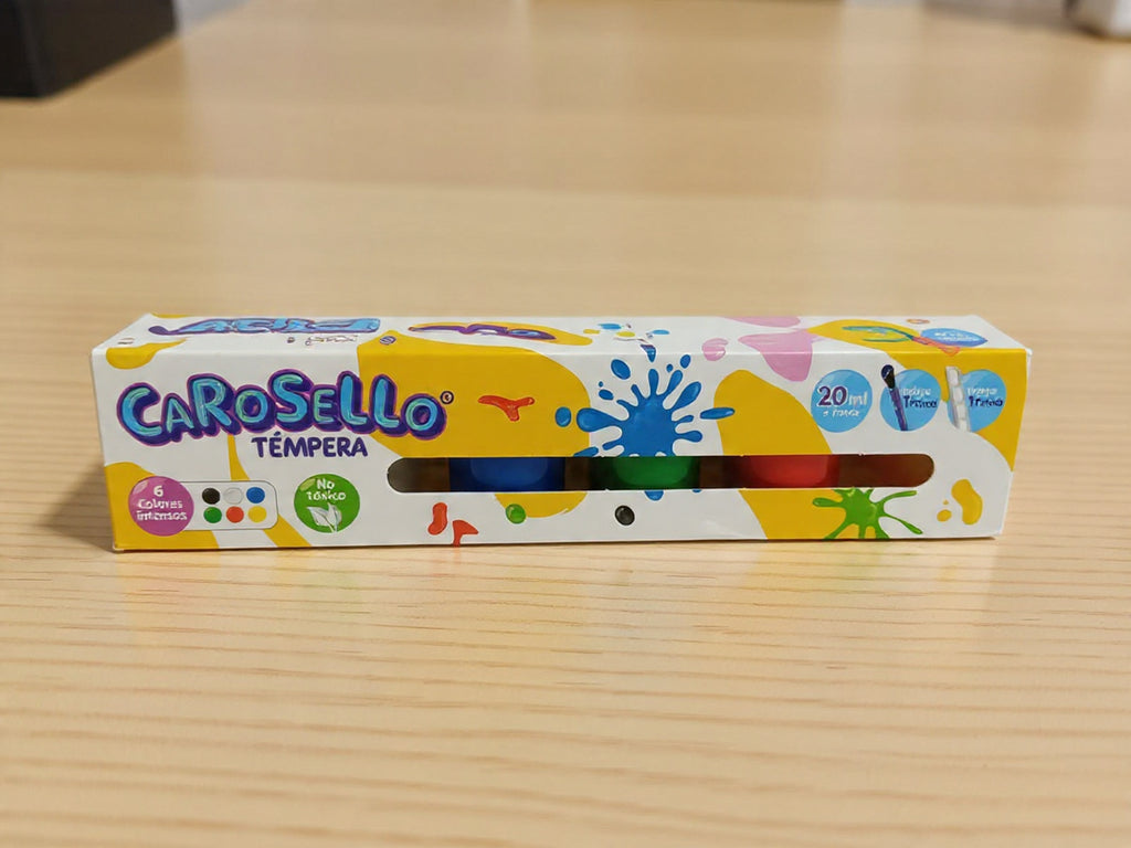 Pinturas Pelikan temperas Carosello x6