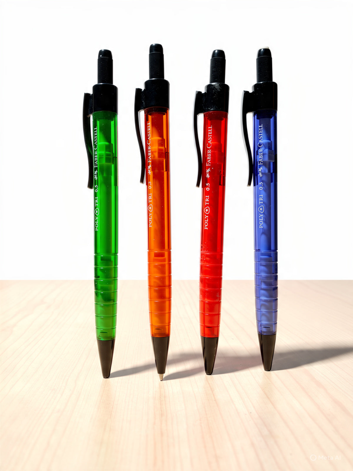 Portaminas Faber Castell Poly tri mina 0.5 unidad