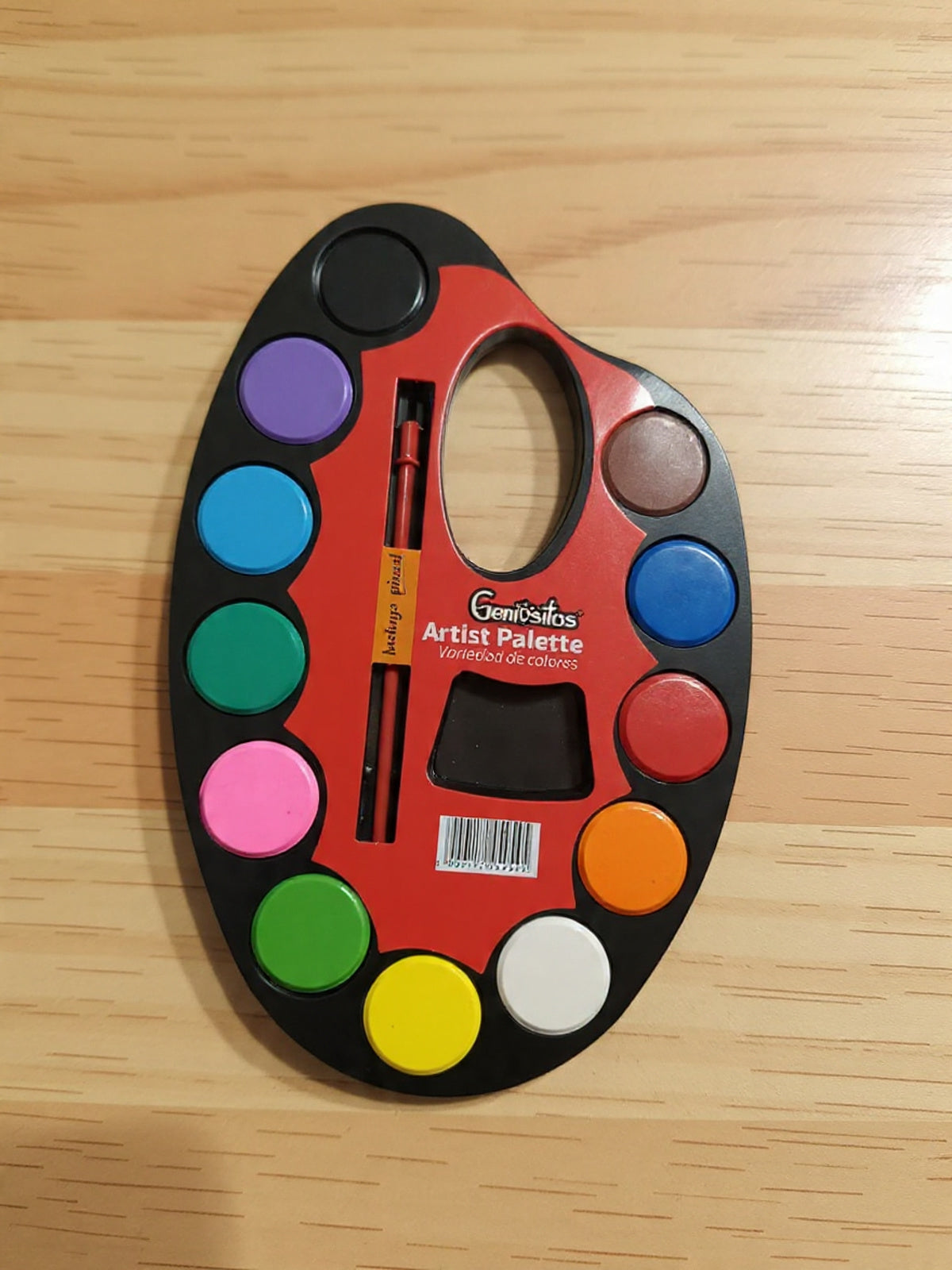 Acuarelas Geniositos en paleta Artist Palette