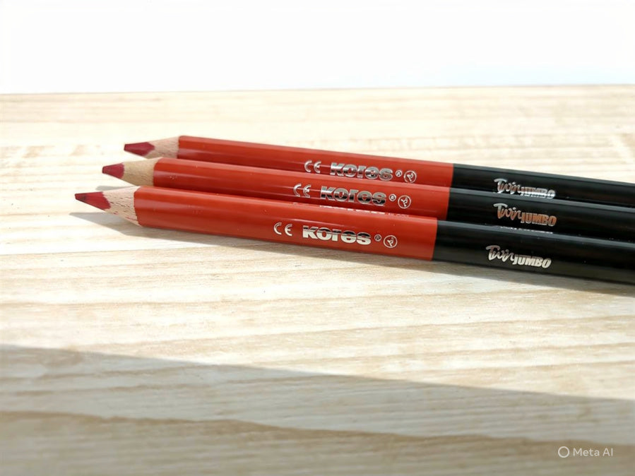 Lapiz Kores Duo Twin Jumbo Unidad