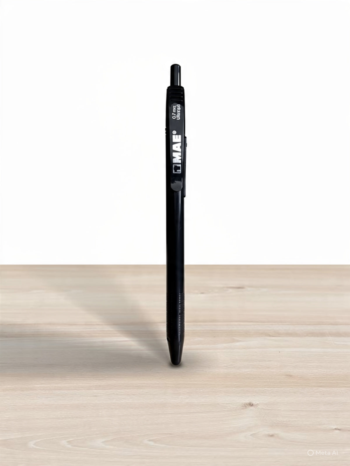 Bolígrafo Mae Retráctil Negro 0.7 ultra Gel Ref:BTRS-N