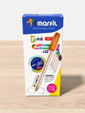 Bolígrafo Marfil Dry Gel 0.7 Ref:137 caja x 12